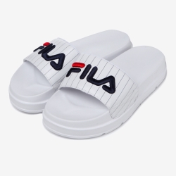 Fila Drifters Jack Dub Stripe - Miesten Sandaalit - Valkoinen | FI-20721